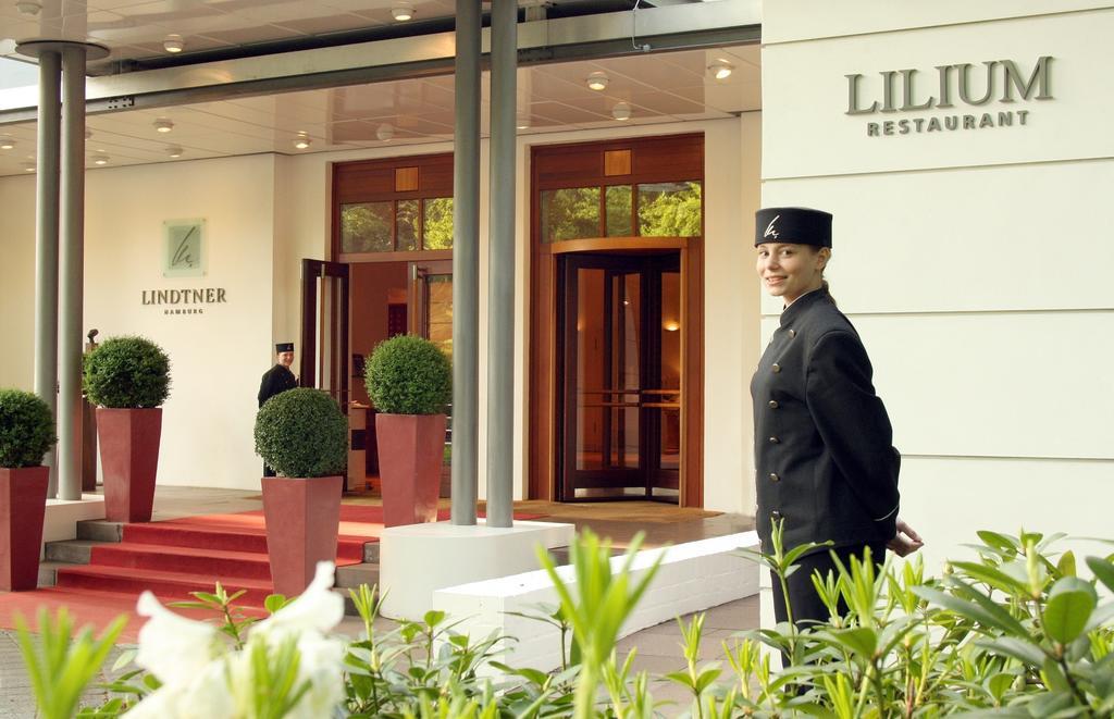 Privathotel Lindtner Hamburg Kültér fotó LILIUM Restaurant