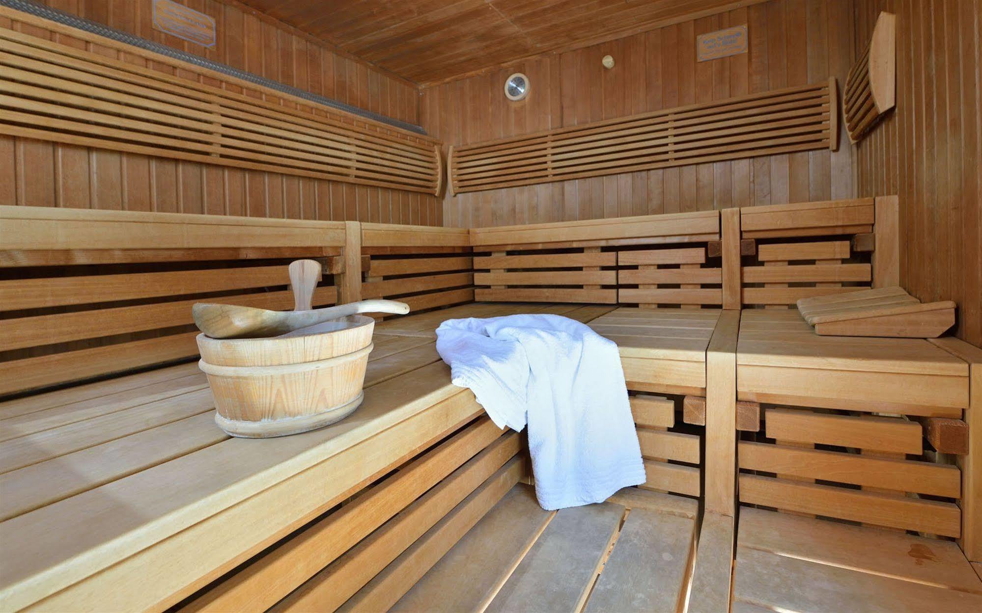 Privathotel Lindtner Hamburg Kültér fotó Sauna
